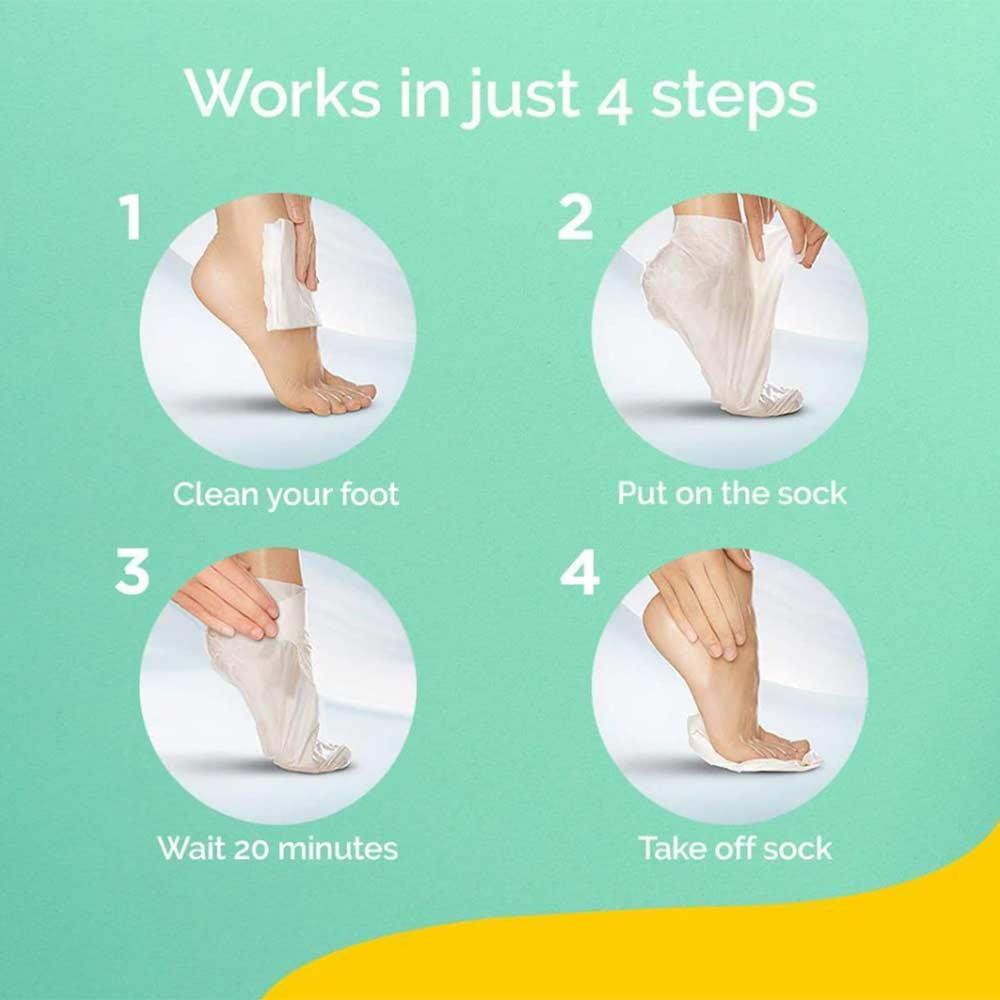 Scholl Dry Skin Foot Mask 1 Pair