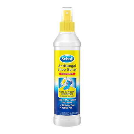 Scholl Antifungal Shoe Spray 250ml – for everyday foot care and comfort