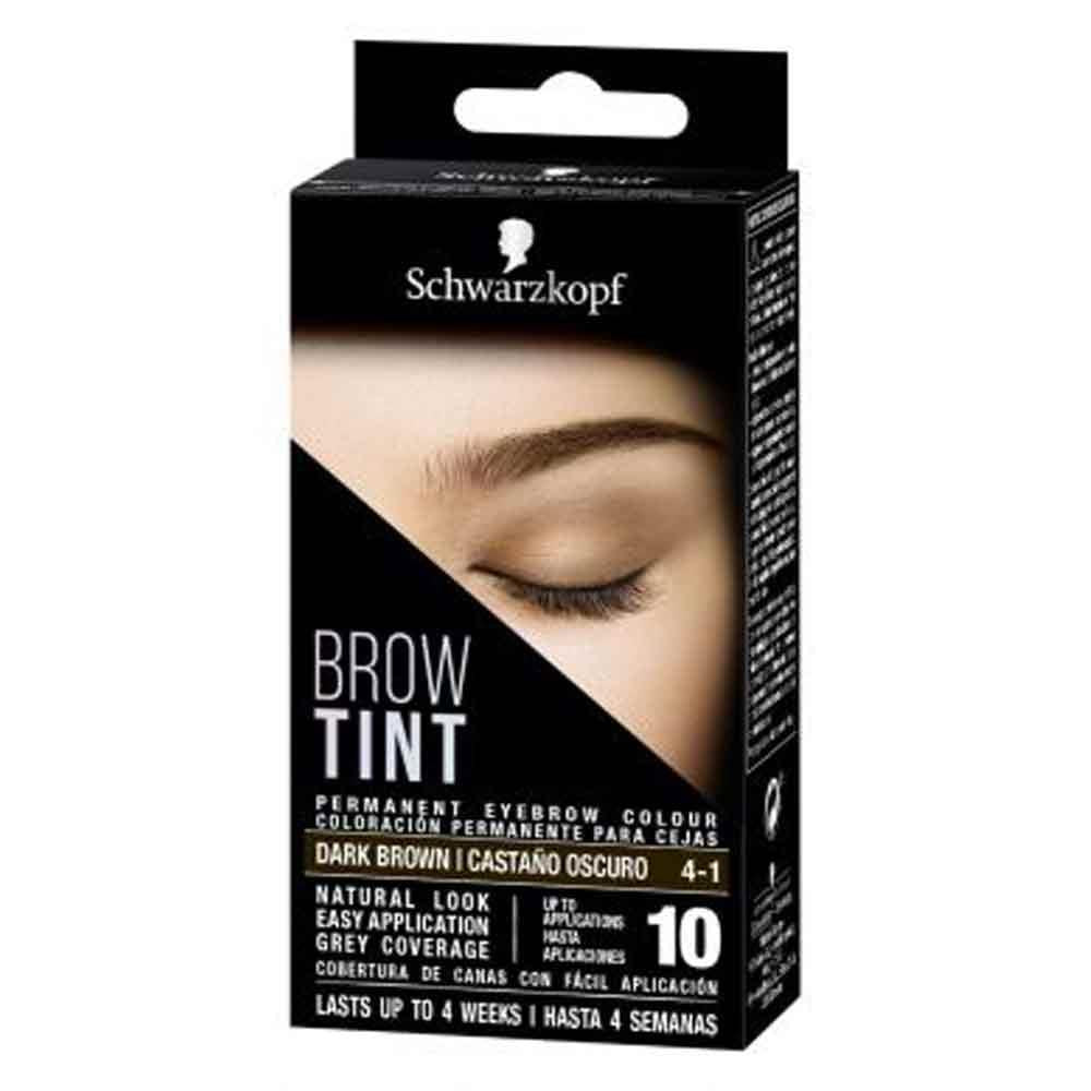 Schwarzkopf Brow Tint Dark Brown 17ml | Schwarzkopf – Inish Pharmacy
