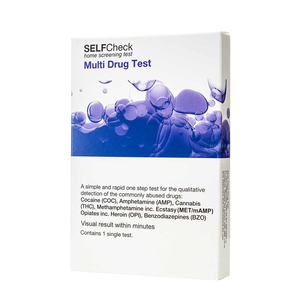 SELFCheck Home Screening Multi Drug Test 1 Single Test