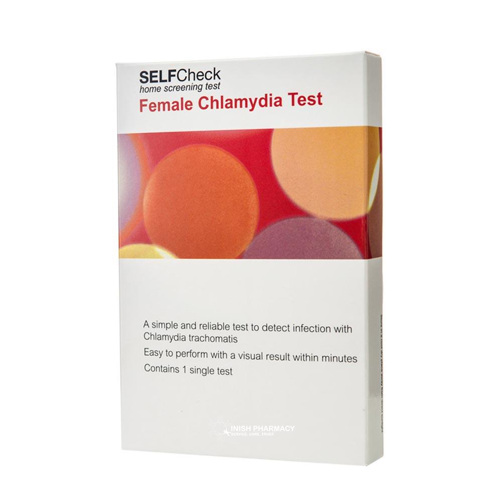 SELFCheck Home Screening Female Chlamydia Test 1 Single Test