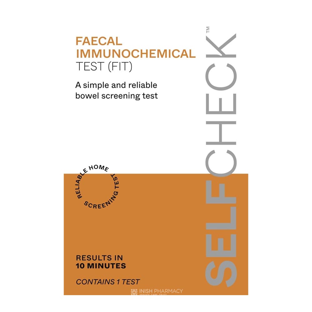 SELFCheck Home Screening Bowel Health Test 1 Single Test