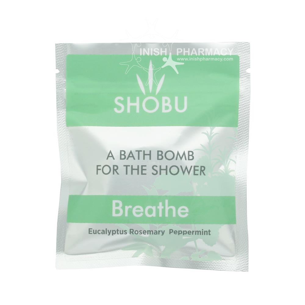 Shobu Breathe Bath Bomb With Eucalyptus 30g