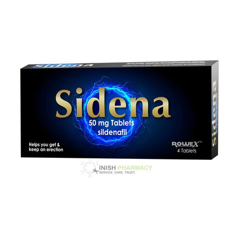 Sidena 50mg Sildenafil Tablets 4 Pack – a clinically proven treatment for erectile dysfunction
