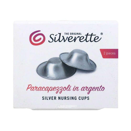 Silverette The Original Silver Nursing Cups 2 Pieces – to support breastfeeding mothers