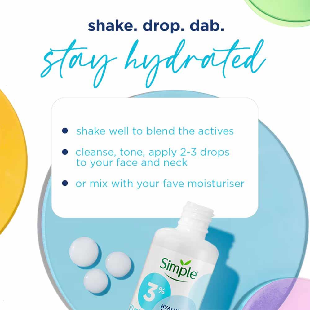 Simple Hyaluronic Acid and B5 Booster Serum