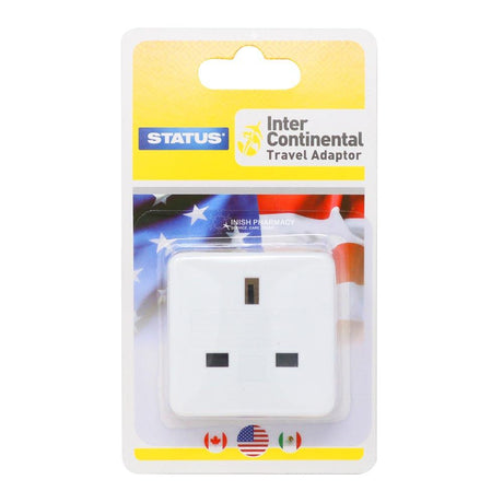 Status Inter Continental Travel Adaptor – relieves nausea and travel sickness