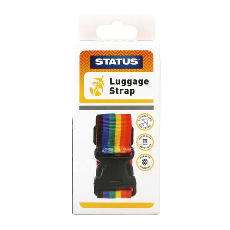 Status Luggage Strap (without lock) - Multi-Colour – relieves nausea and travel sickness