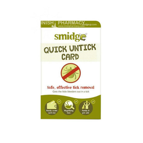 Smidge Quick Untick Card – soothes insect bites and stings