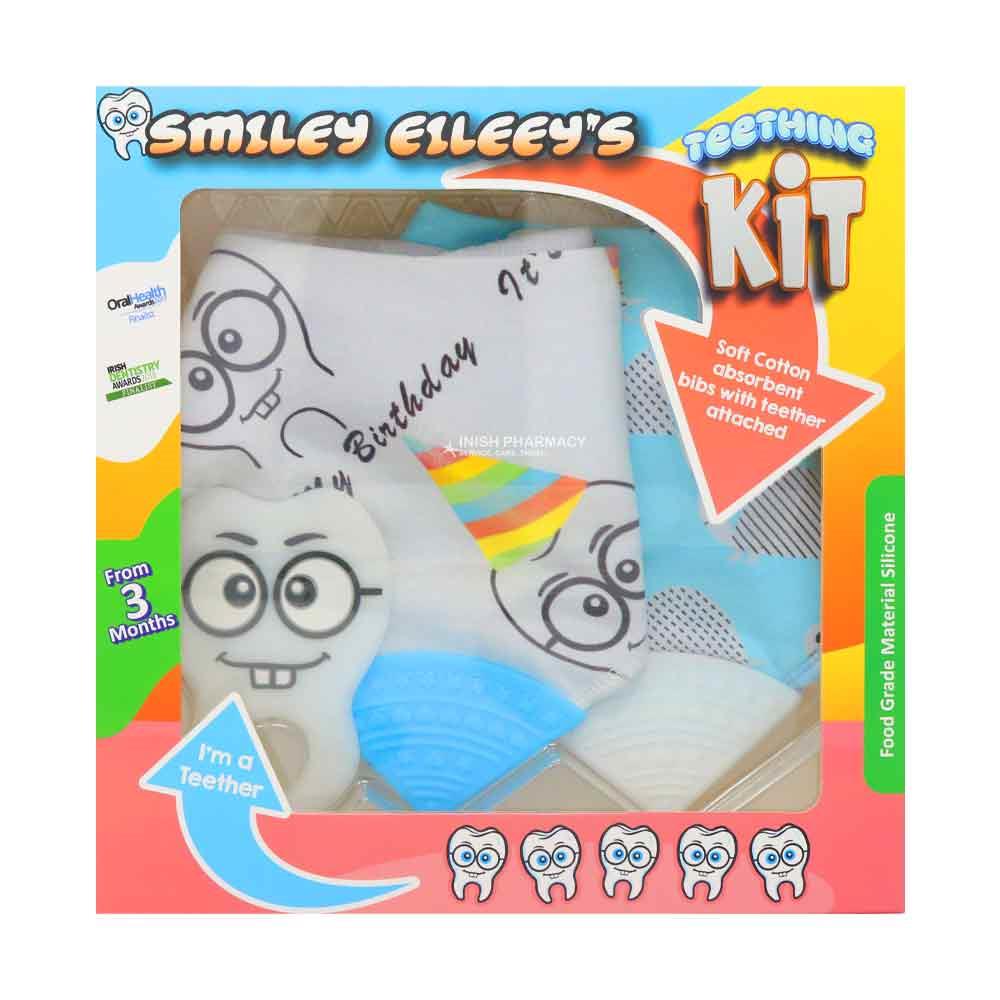 Smiley Eileey's Teething Kit - Its My Birthday - Blue