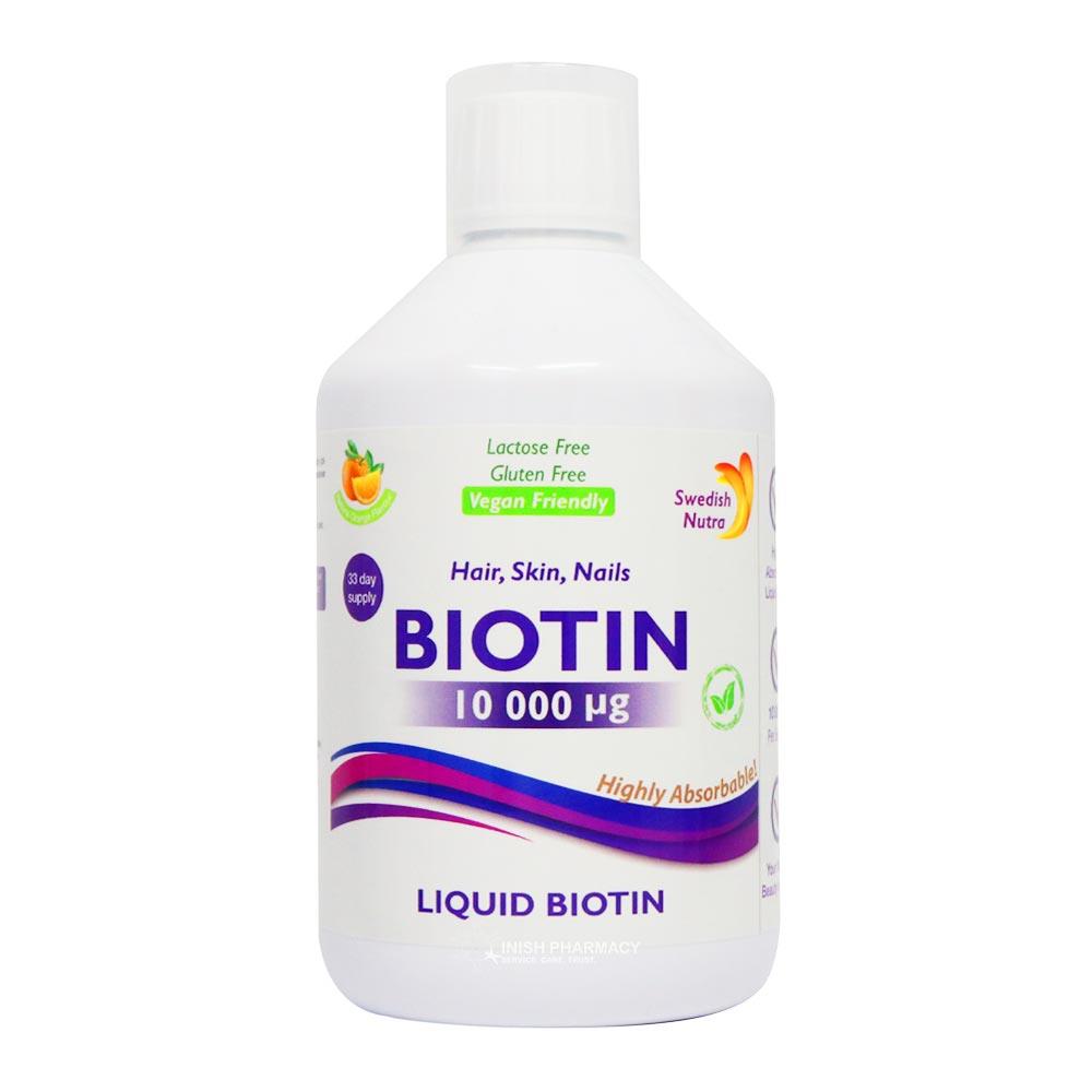 Swedish Nutra Biotin 10000mcg 500ml