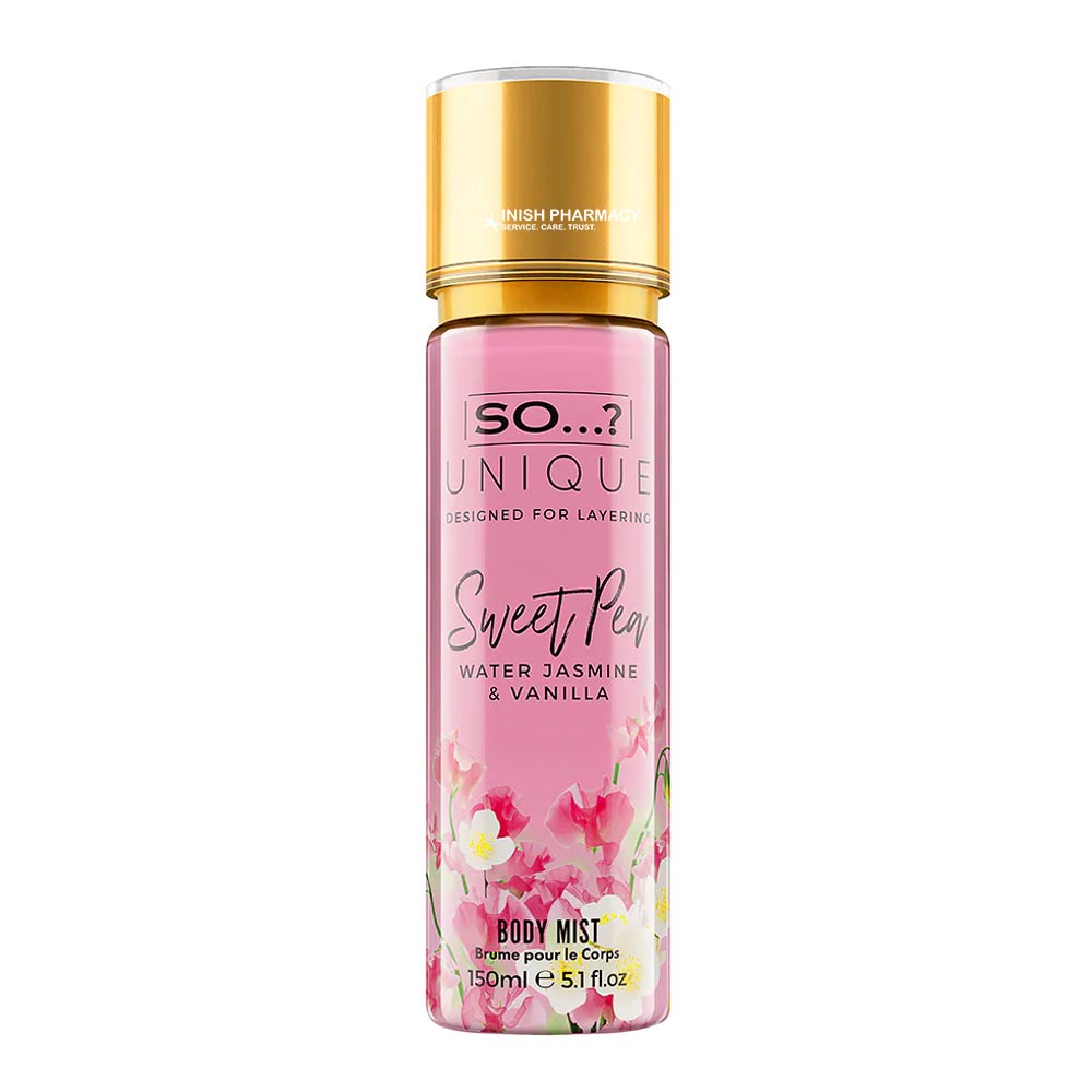 So? Unique Sweet Pea Body Mist 150ml