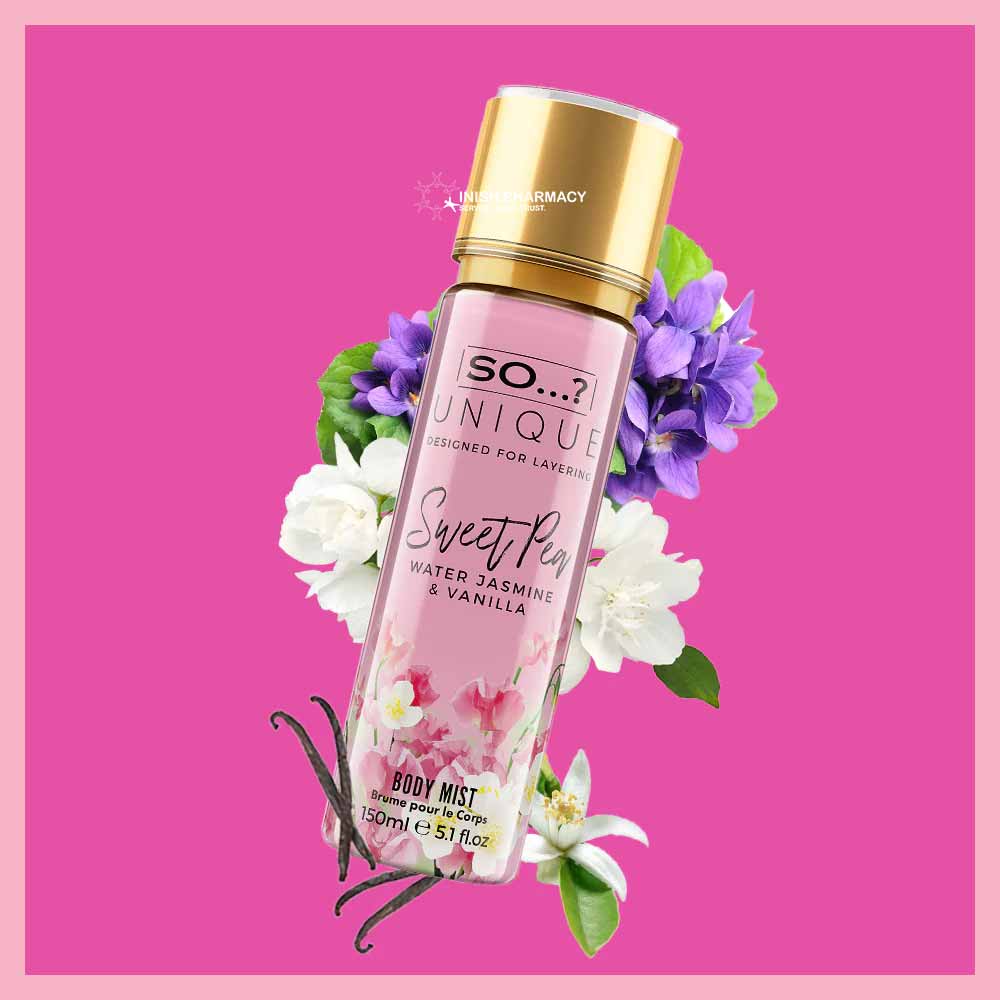 So? Unique Sweet Pea Body Mist 150ml