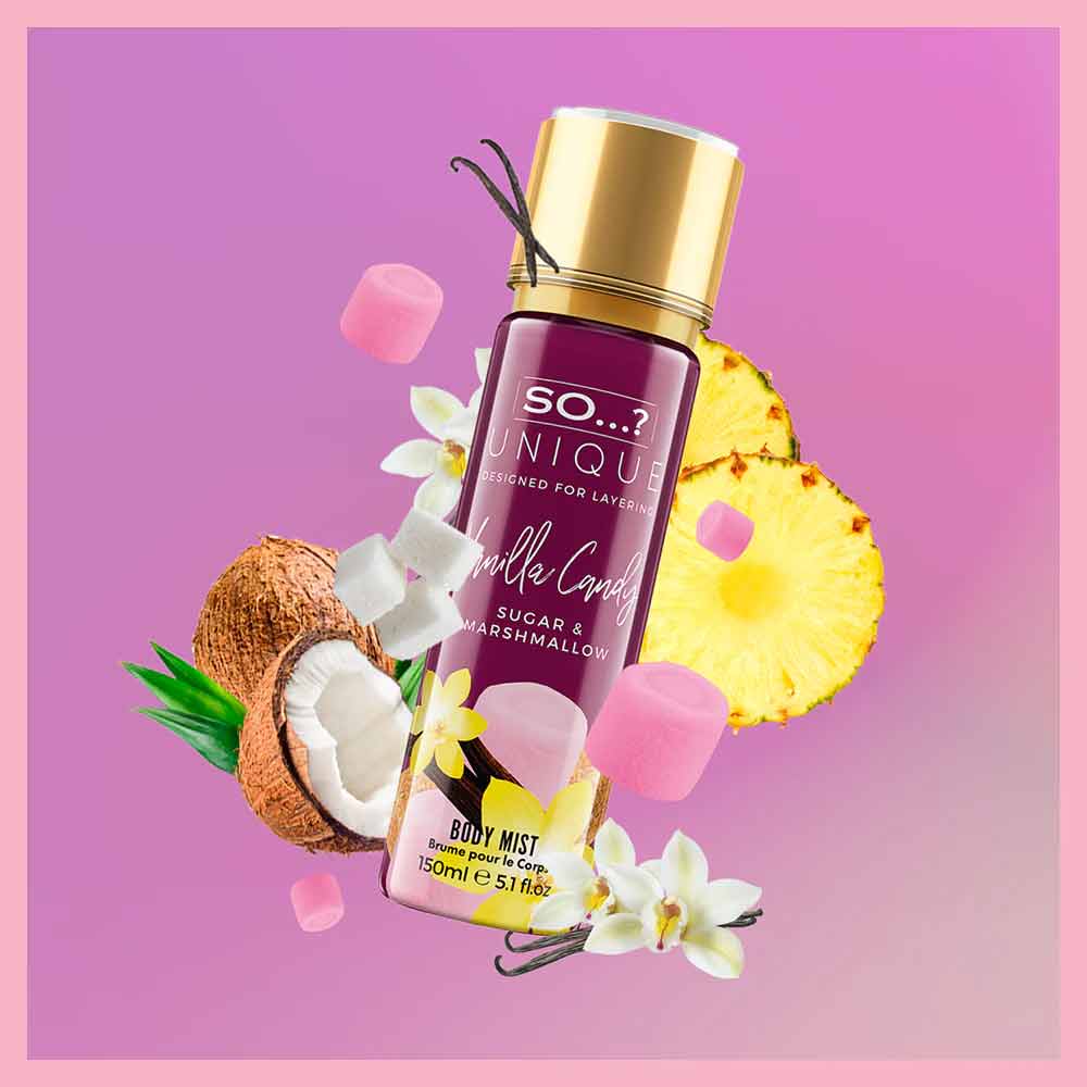 So? Unique Vanilla Candy Body Mist 150ml