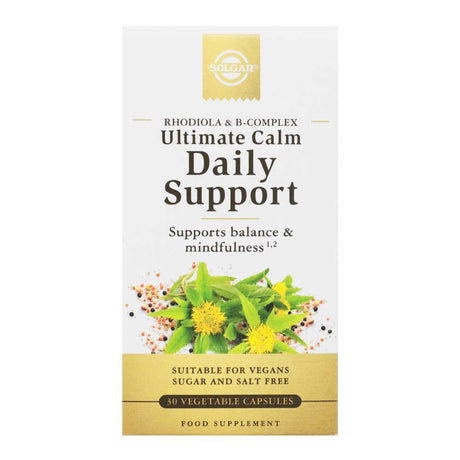 Solgar Ultimate Calm Daily Support 30 Capsules – to support memory, concentration and cognitive function