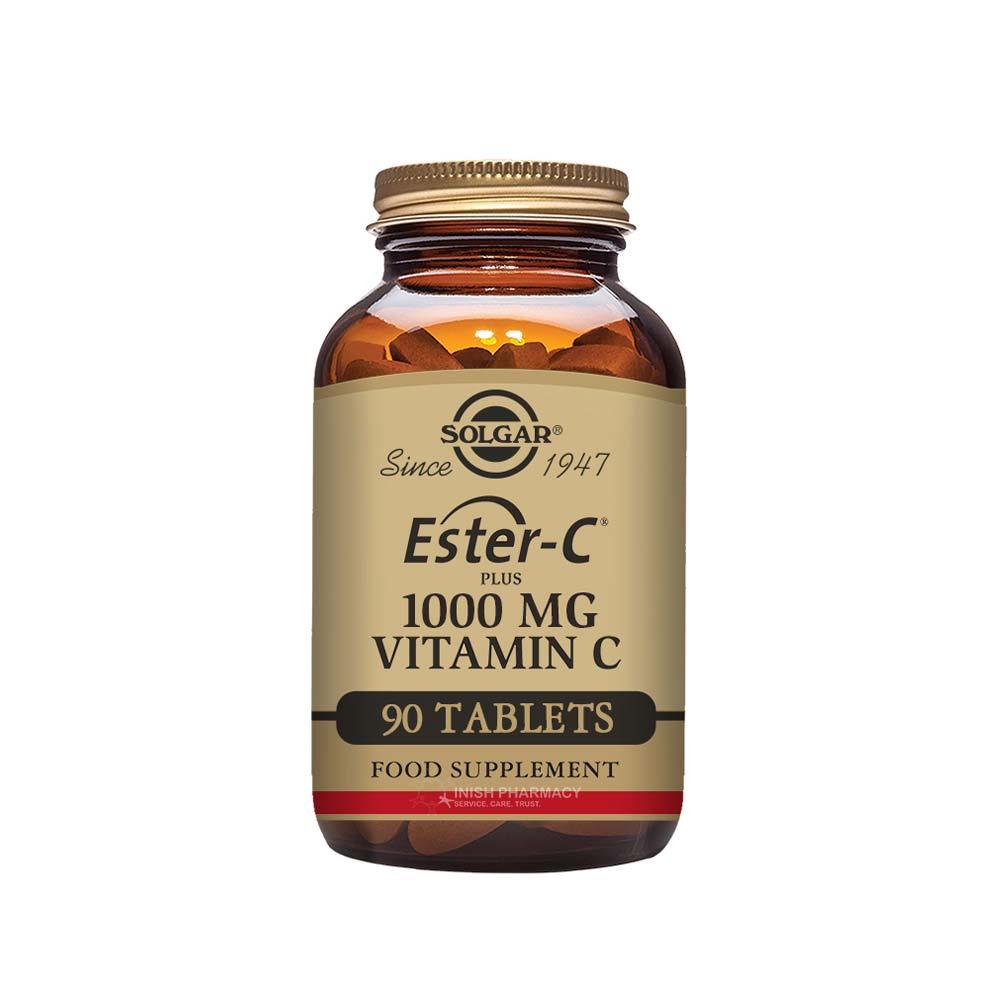 Solgar Ester-C Plus Vitamin C 90 Tablets