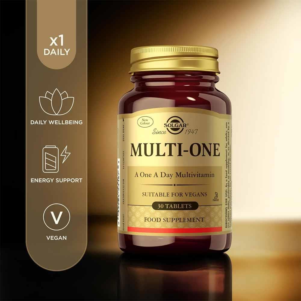 Solgar Multi-One Multivitamin 30 Tablets