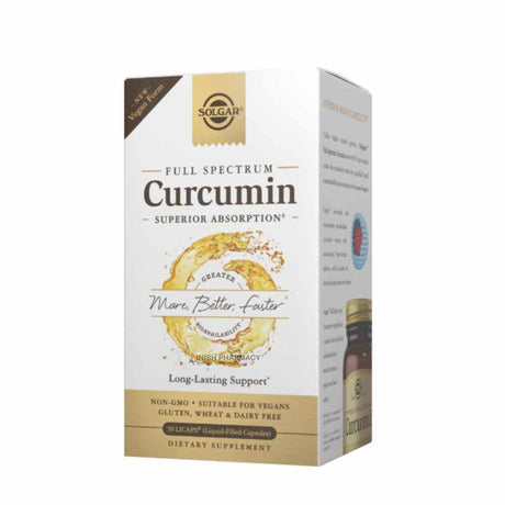 Solgar Full Spectrum Curcumin 30 Licaps – key nutrients to support a healthy immune system