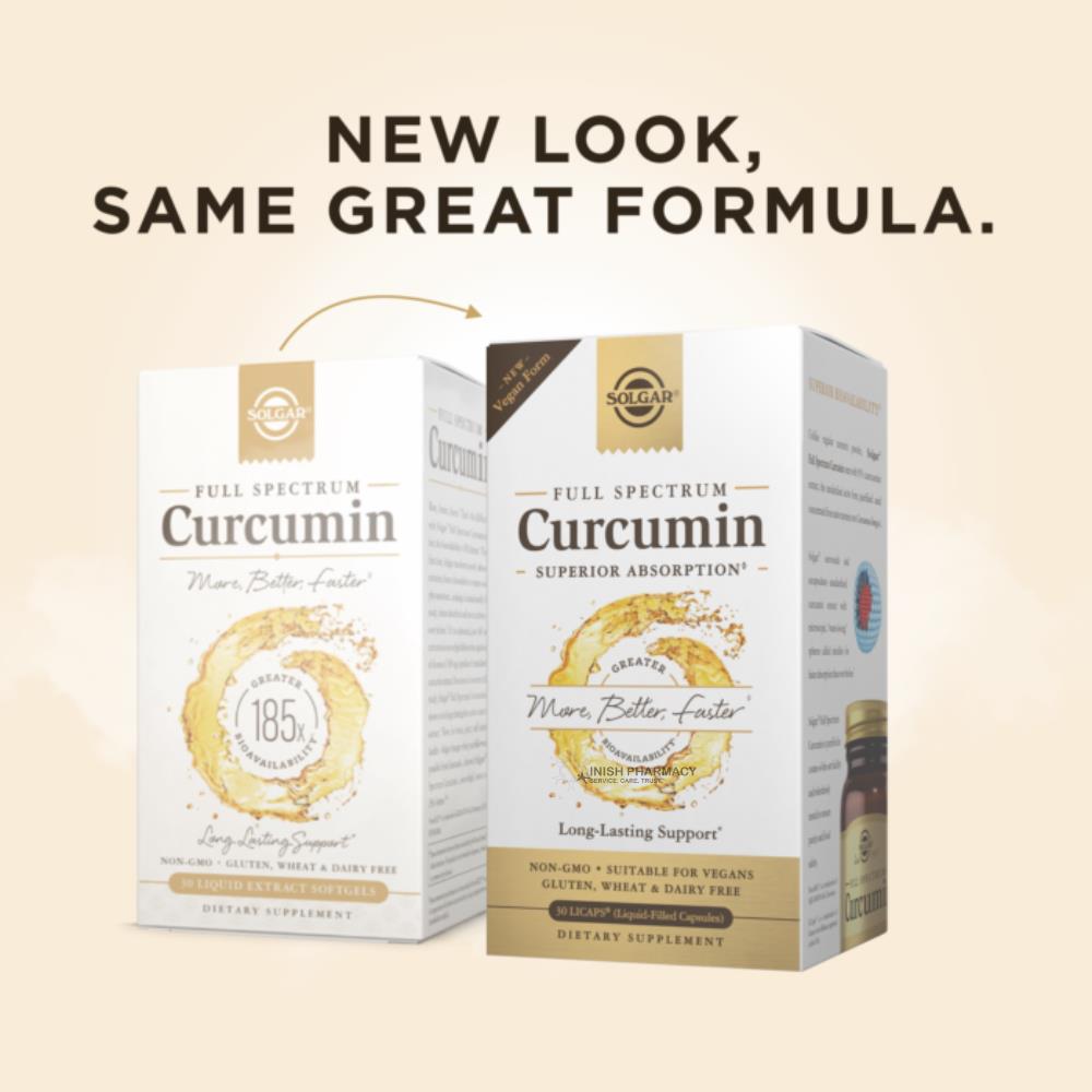 Solgar Full Spectrum Curcumin 30 Licaps