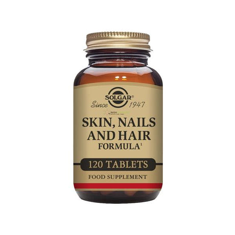 Solgar Skin Nails & Hair Formula 120 Tablets – with biotin and key nutrients for hair, skin and nails