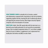 Sona Turmeric with Black Pepper 500mg 120 Capsules