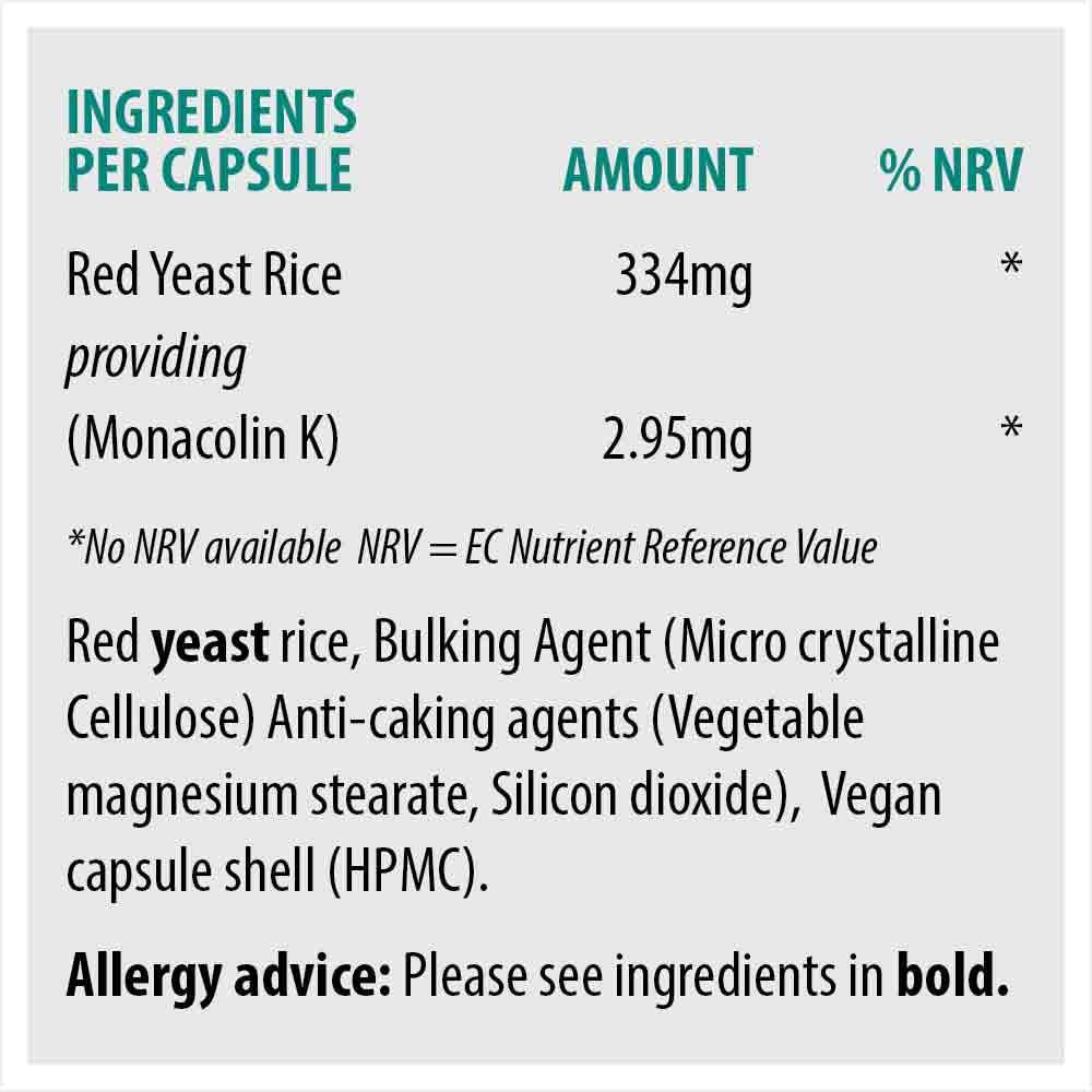 Sona Red Yeast Rice 60 Capsules