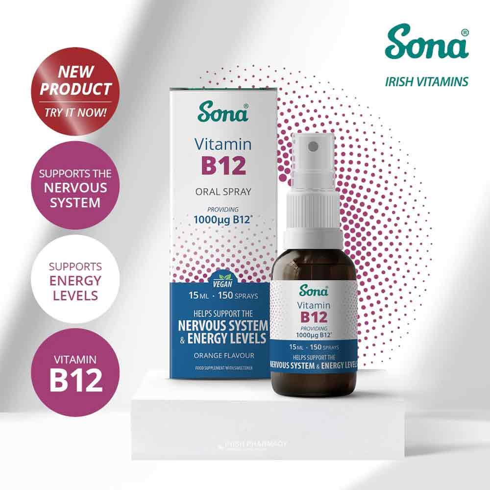 Sona Vitamin B12 Oral Spray 15ml