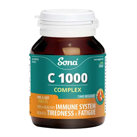 Sona C 1000 Complex 90 Tablets – key nutrients to support a healthy immune system