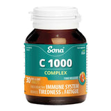 Sona C 1000 Complex 30 Tablets – key nutrients to support a healthy immune system