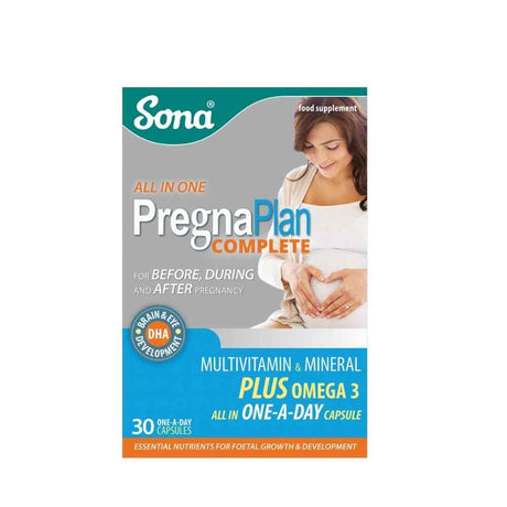 Sona PregnaPlan Complete 30 Capsules – for everyday women's health and wellbeing