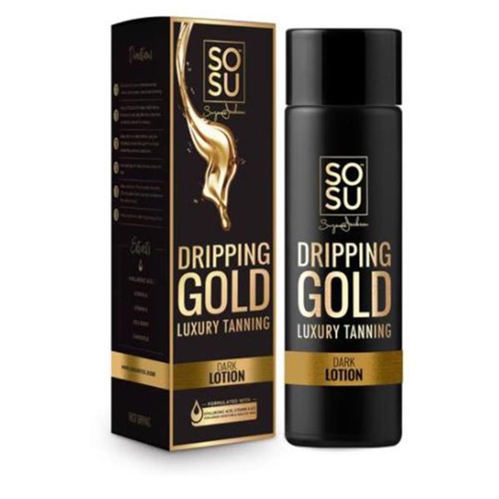 SOSU Dripping Gold Luxury Tanning Lotion Dark 200ml