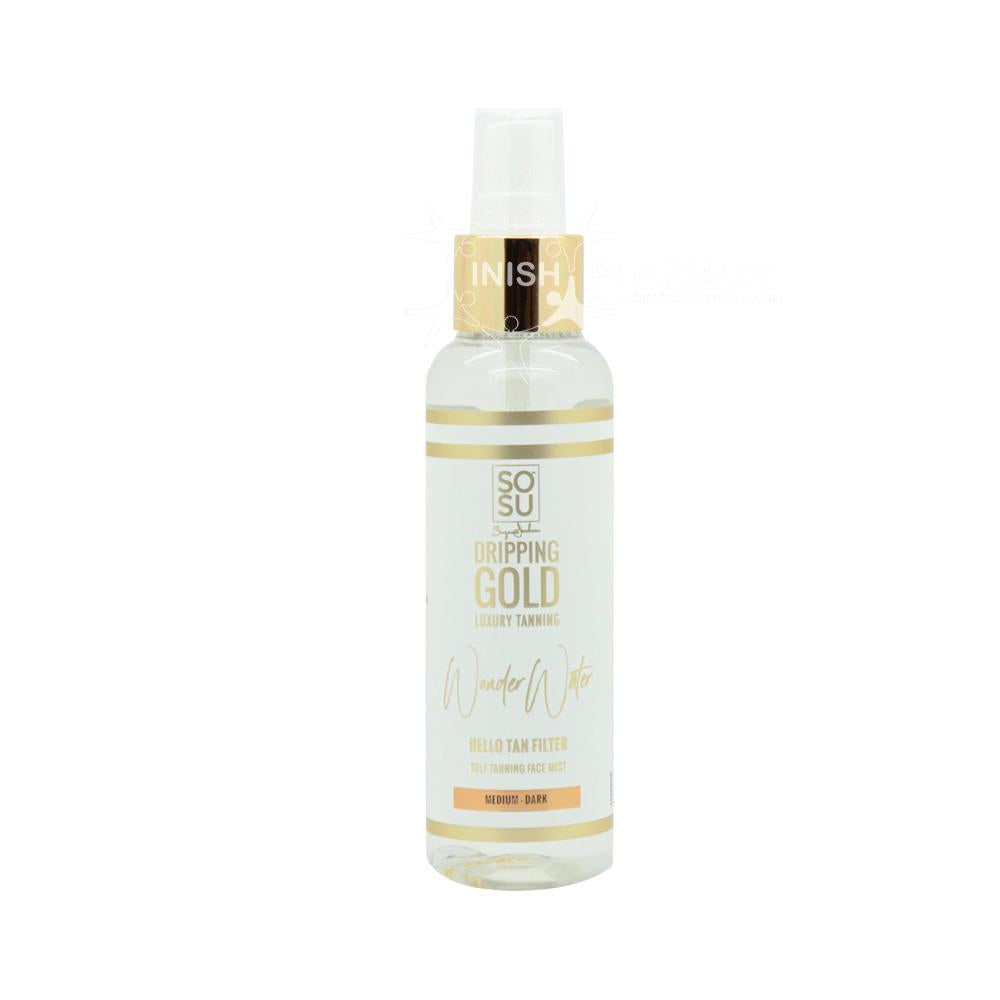 SOSU Wonder Water Self Tanning Face Mist Medium Dark 100ml
