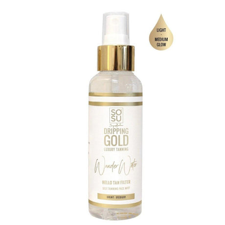 SOSU Wonder Water Self Tanning Face Mist Light Medium 100ml