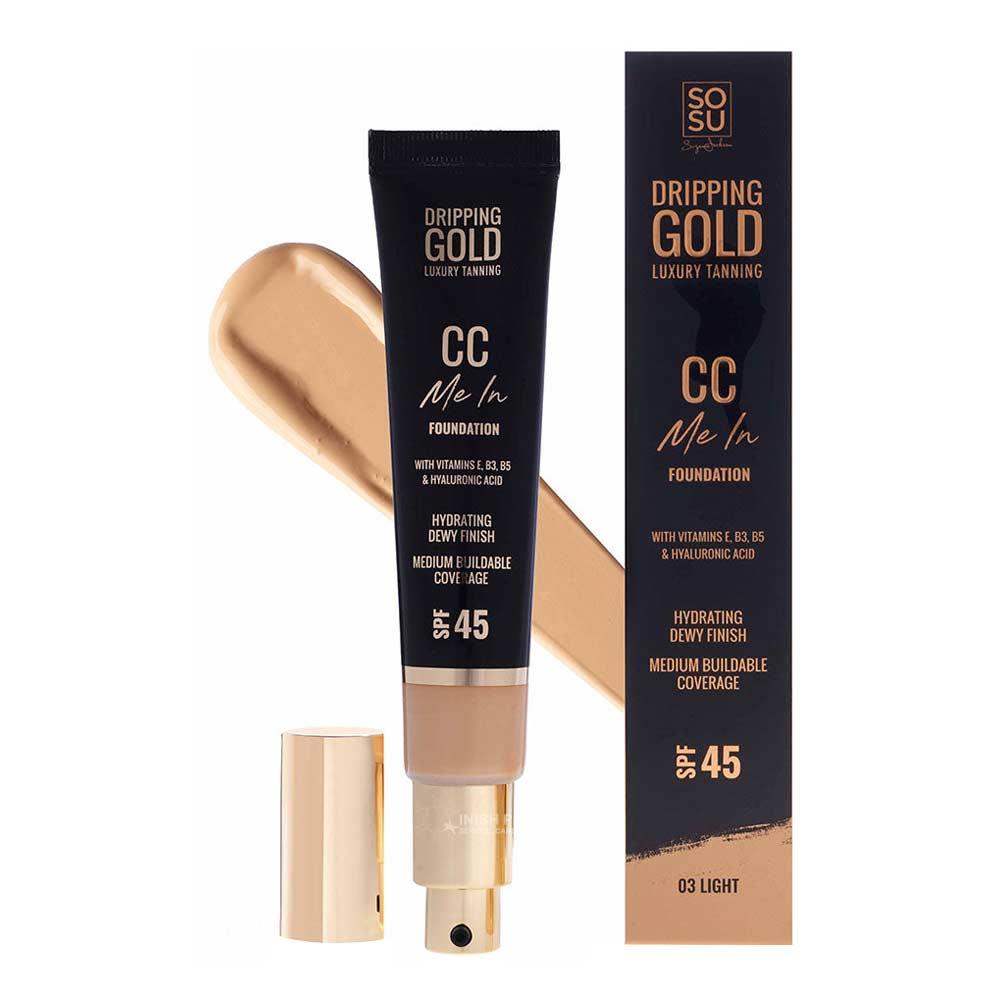 SOSU Dripping Gold CC Me In Foundation 03 Light