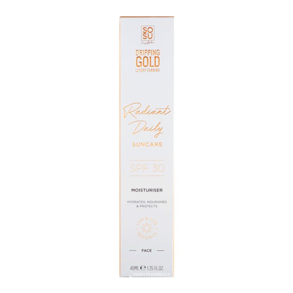SOSU Dripping Gold Radiant Daily Suncare SPF30 Moisturiser 40ml