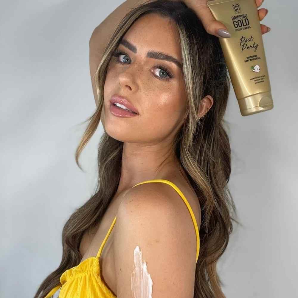 SOSU Dripping Gold Post Party Nourishing Body Moisturiser 200ml