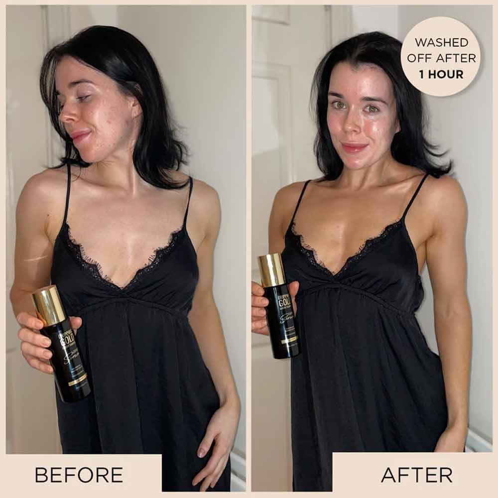 SOSU Dripping Gold Luxury Tanning Express Serum Medium 150ml