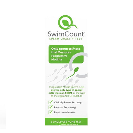 Swimcount Sperm Quality Test Home Male Fertility Test – for safe and comfortable sexual health