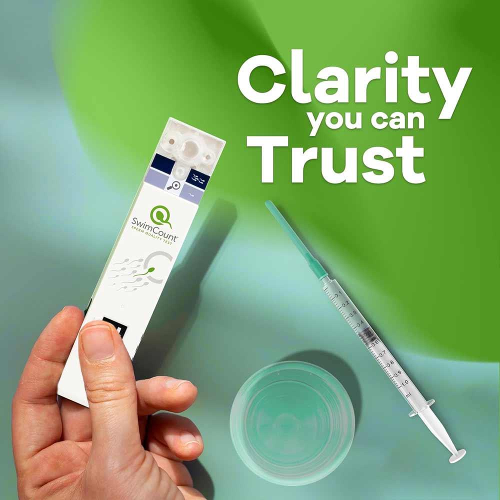 Swimcount Sperm Quality Test Home Male Fertility Test