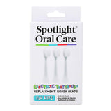 Spotlight Oral Care Kids Replacement Heads For Rechargeable Toothbrush 3 Pack