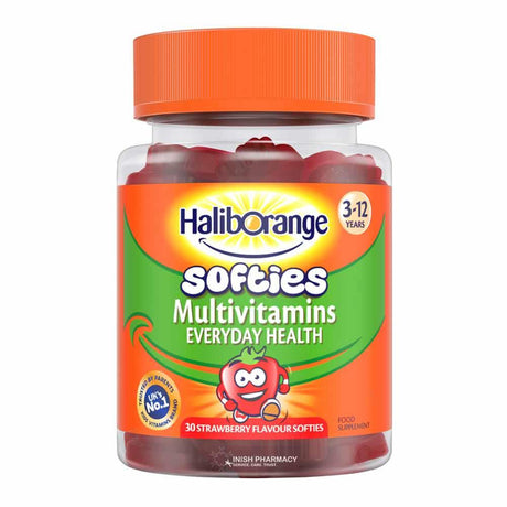 Seven Seas Haliborange Multivitamins Everyday Health Strawberry Softies 30 Pack – a daily multivitamin for complete