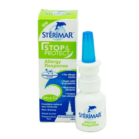 Sterimar Stop & Protect Allergy Response Mn & Ca 20ml – provides fast relief from allergy symptoms