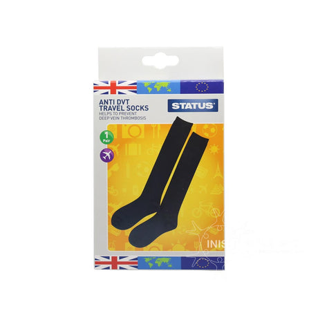 Status Anti-DVT Travel Socks – relieves nausea and travel sickness