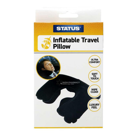 Status Inflatable Neck Pillow – relieves nausea and travel sickness