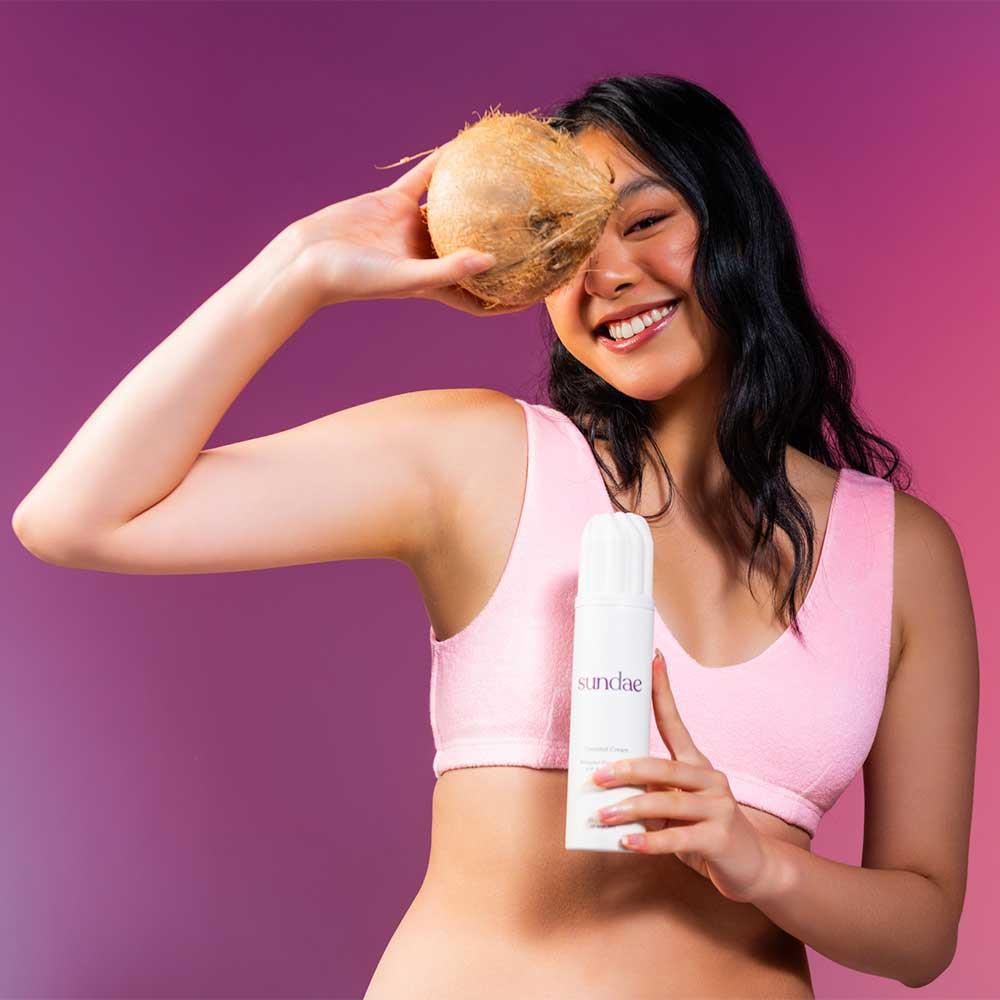 Sundae Whipped Shower Foam Coconut Cream 265ml