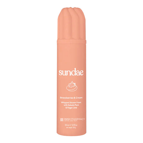 Sundae Whipped Shower Foam Strawberries and Cream 265ml
