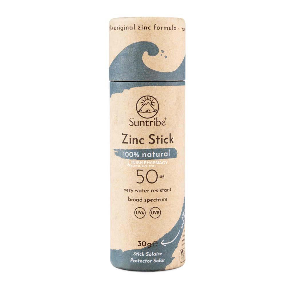 Suntribe Zinc Stick 100% Natural SPF50 - Ocean Blue
