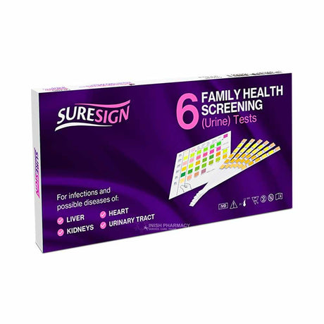 Suresign Health Check-Up Screening (Urine) Tests 6 Pack – a reliable home test for personal health screening
