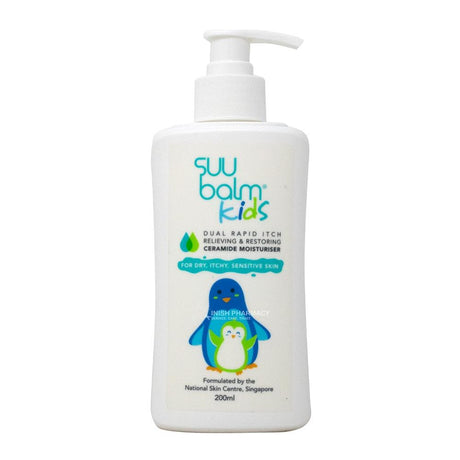 SUU Balm Kids Itch Relieving Moisturiser 200ml – a trusted essential for mother and baby care