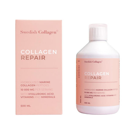 Swedish Collagen Repair 10000mg Hydrolyzed Marine Collagen Peptides 500ml – collagen for skin elasticity and joint support